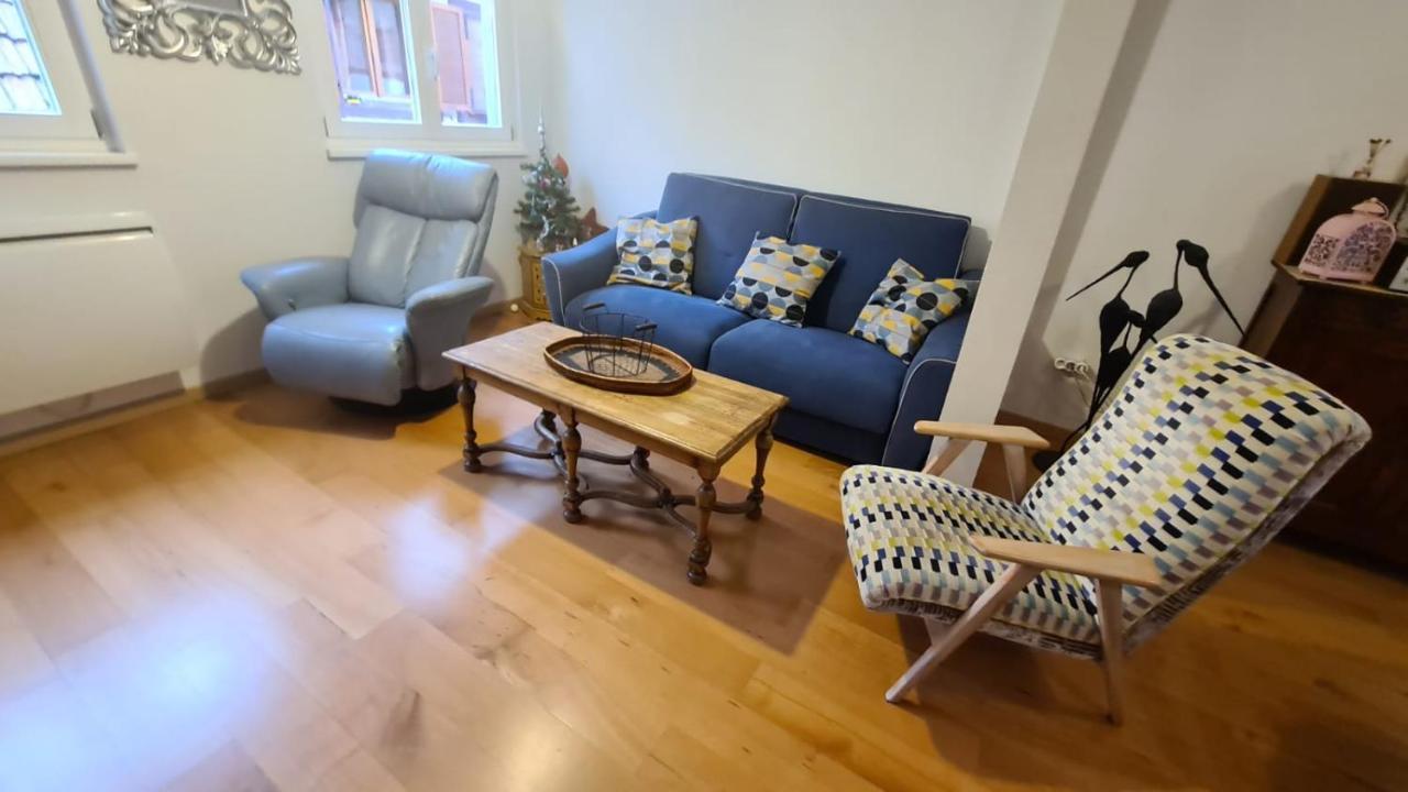 Apartamento Le Bonheur Est Parfois Cache Dans L'Inconnu Sélestat Exterior foto