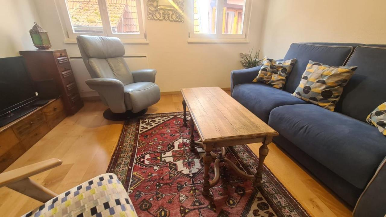 Apartamento Le Bonheur Est Parfois Cache Dans L'Inconnu Sélestat Exterior foto